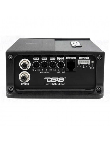 DS18 ION1200.1D Compact Full Range 1 Channel Amplifier 1-Ohm