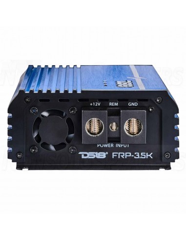 DS18 FRP-3.5K/BL Compact Full-Range Class D 1-Channel Amplifier 1-Ohm Blue