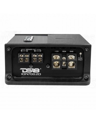 DS18 ION700.2D Compact Full Range 2 Channel Amplifier 2 x 350W RMS @ 2-Ohm