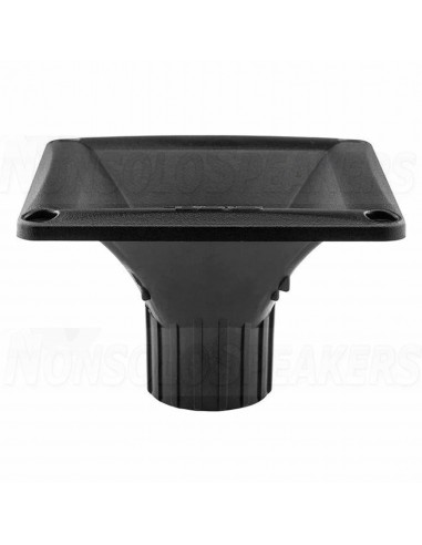 DS18 PRO-H44/BK 1" Throat Twist On 45x45° 2.68" Depth Plastic Horn