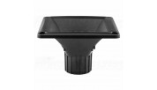 DS18 PRO-H44/BK 1" Throat Twist On 45x45° 2.68" Depth Plastic Horn