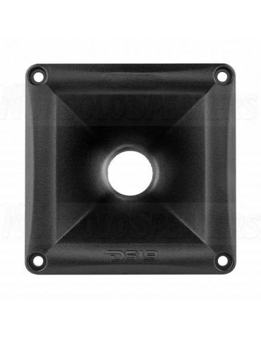 DS18 PRO-H44/BK 1" Throat Twist On 45x45° 2.68" Depth Plastic Horn