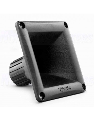 DS18 PRO-H44/BK 1" Throat Twist On 45x45° 2.68" Depth Plastic Horn