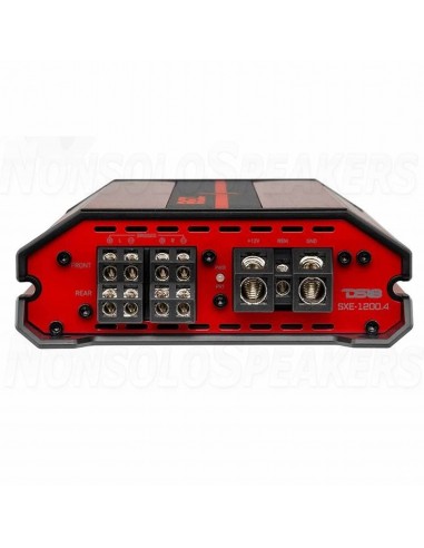 DS18 SXE-1200.4/RD Class A/B 4-Channel Full-Range Car Amplifier 4 Ohm