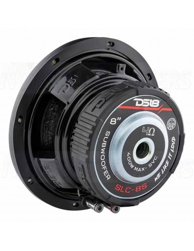 DS18 SLC8S  8" Subwoofer 200 Watts Rms SVC 4-Ohm