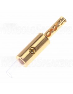 Ramm Audio 20100GT Banana Plug BFA  Gold-plated Phosphor Copper - Pair 2