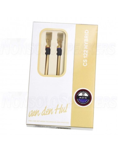 Van den Hul CS-122 Hybrid - OFC Silver Carbon 2x2.96 mm² Banana