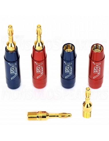 Van Den HUL Berri Bus 4 Set of connectors banana