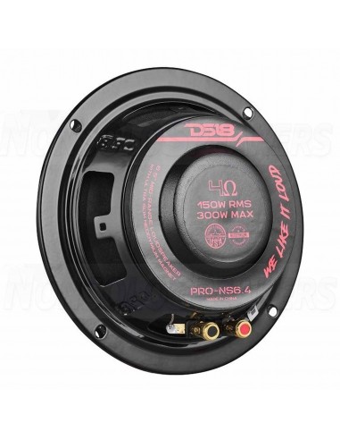 DS18 PRO-NS6.4 6.5" Shallow Neodymium Full-Range Loudspeaker 4-Ohm