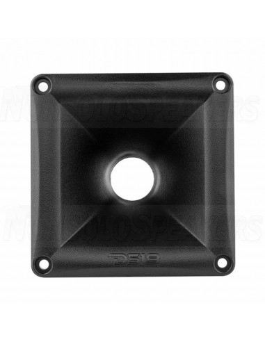 DS18 PRO-H44/BK 1" Throat Twist On 45x45° 2.68" Depth Plastic Horn
