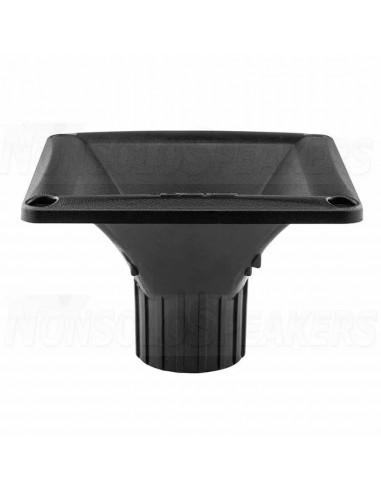 DS18 PRO-H44/BK 1" Throat Twist On 45x45° 2.68" Depth Plastic Horn