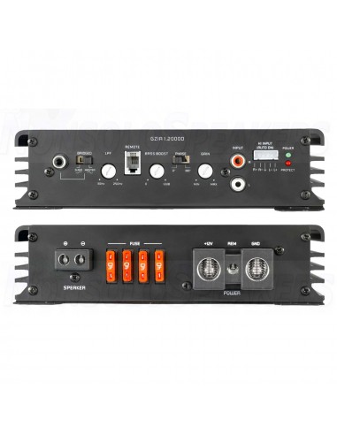 GROUND ZERO GZIA 1.2000D 1-channel class D amplifier