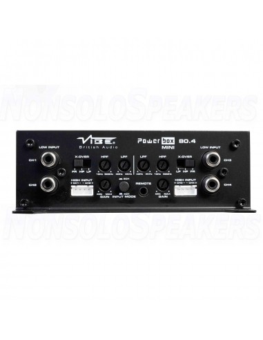 Vibe Audio POWERBOX80.4M-V0 4 Channel Class D Amplifier