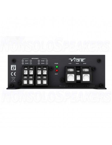 Vibe Audio POWERBOX100.4M-V0 4 Channel Class D Amplifier