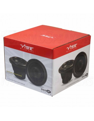 Vibe Audio BLACKAIR12D2-V7 12" Subwoofer 2+2 Ohm
