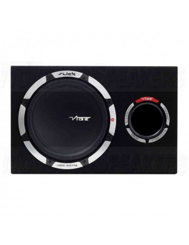 Vibe Audio SLICKV12-V2 12" Subwoofer Enclosure 2 Ohm