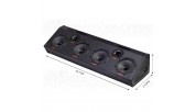 Vibe Audio SLICKPROBOX6-V0 Subwoofer Enclosure 2 Ohm