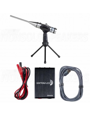 Dayton Audio OmniMic 40k precision measurement system for 40kHz