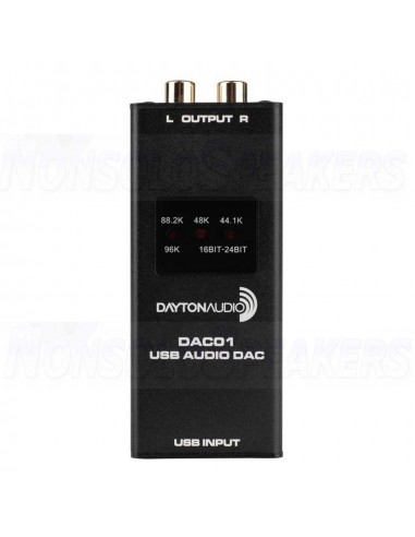 Dayton Audio DAC01 | 24-bit/96 kHz