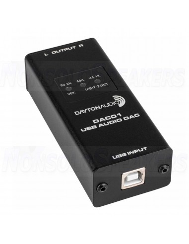 Dayton Audio DAC01 | 24-bit/96 kHz