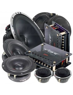 Vibe Audio CVEN63C-V4  3 Way Component System