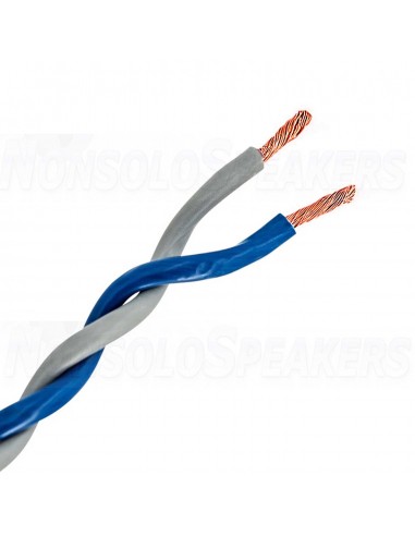 Mundorf ACS2250GY/BU Angelique® Copper Stranded Twisted Pair Speaker Wire