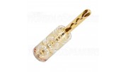 Viablue TS-TUBE - Banana Pluge TS Tube - 24k Gold Plated - 6mm