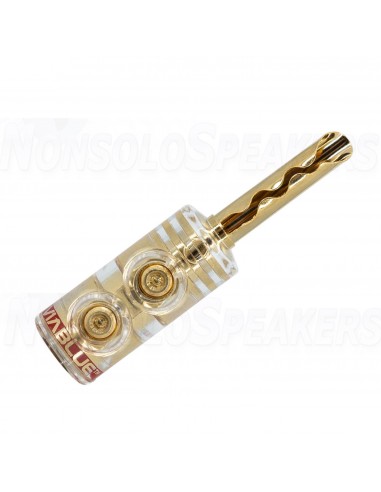 Viablue TS-TUBE - Banana Pluge TS Tube - 24k Gold Plated - 6mm