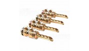 Viablue TS-TUBE - Banana Pluge TS Tube - 24k Gold Plated - 6mm