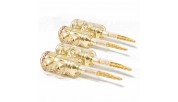 Viablue TS-Flex Banana Plug Flexible Pins - 24k Gold Plated