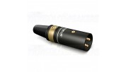 Viablue TS6 XLR M XLR Male Connector - 6/12mm - Black