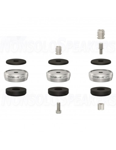 VIABLUE UFO S - Viablue UFO Absorber Silver 4pz