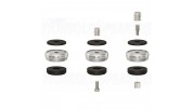 VIABLUE UFO S - Viablue UFO Absorber Silver 4pz