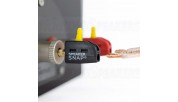 Speaker Snap banana plugs with snap lever - Pair