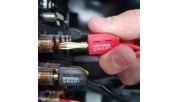 Speaker Snap banana plugs with snap lever - Pair