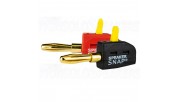 Speaker Snap banana plugs with snap lever - Pair