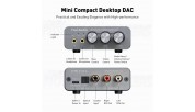 Fosi Audio K5 PRO Audio Mini DAC & Headphone Amplifier