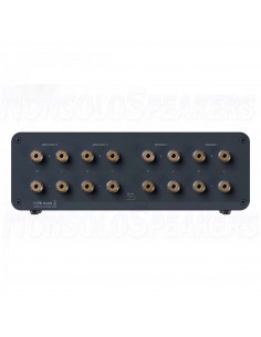 Fosi Audio LC30 Amplifier Speaker Switcher 2-In-2 Out Dual Analog VU Meter - Orange 2