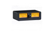 Fosi Audio LC30 Amplifier Speaker Switcher 2-In-2 Out Dual Analog VU Meter - Orange