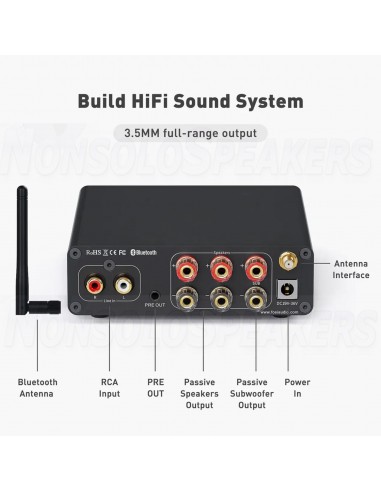 Fosi Audio BT30D PRO 2.1 Power Amplifier