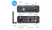 Fosi Audio T10 Streaming Multiroom/Multizone Stereo Amplifier