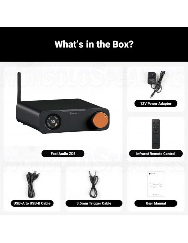 Fosi Audio ZD3 Audio DAC