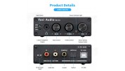 Fosi Audio Q4 Audio Mini Stereo DAC & Headphone Amplifier