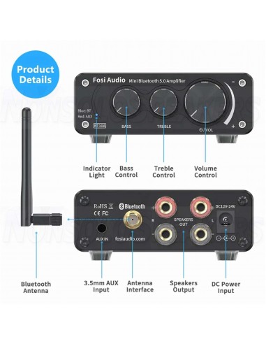 Fosi Audio BT10A Stereo Amplifier