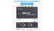 Fosi Audio BOX X1 MM Phono Preamplifier
