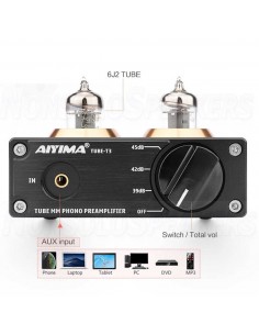 Aiyima T3 Tube MM phono preamplifier 2