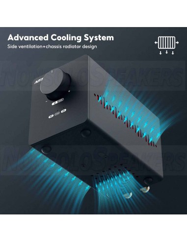 Aiyima A70 2+1ch Class D Amplifier 2x300W 4ohm bala