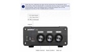 Aiyima A05 Bluetooth Class D Amplifier 2x105W 4ohm RCA input with power supply
