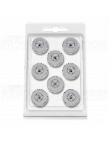 Audio Selection SPIKES SMALL Silver set of 8
