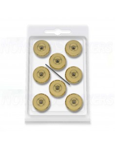 Audio Selection SPIKES SMALL Gold set of 8 2